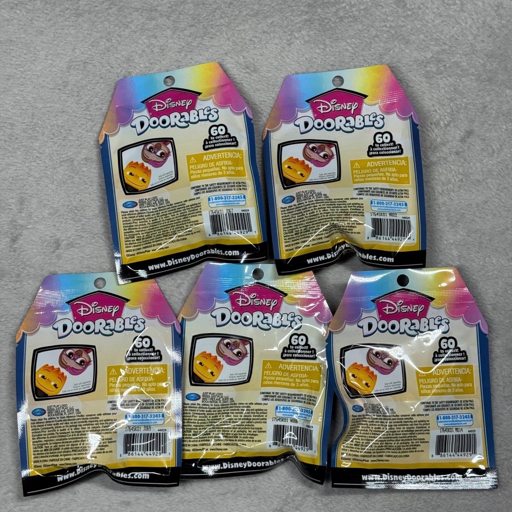 Lot Of 5 New & Sealed Doorables Series 11 Technicolor Blind Bags - Picture 2 of 4